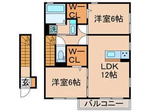 ルーヴの物件間取画像